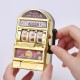 Children's Handheld Lottery Machine Toy Winning Game Shake Model Gift Toy Lucky Jackpot Mini Fruit Slot Machine