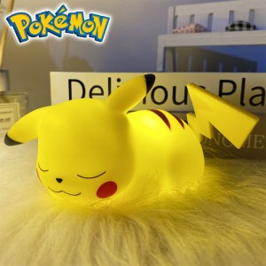 Pokemon Led Night Light Lamp Pikachu Cute Anime Soft Light Kids Bedroom Bedside Room Decoration Toys Gift