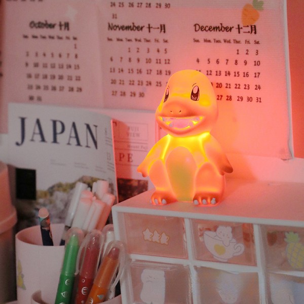 Pokemon Led Night Light Lamp Pikachu Cute Anime Soft Light Kids Bedroom Bedside Room Decoration Toys Gift