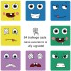 Face Changing Building Blocks Cartoon Cube Board Game Wooden Puzzle Montessori Anxiety Stress Relief Toys For Children Kids