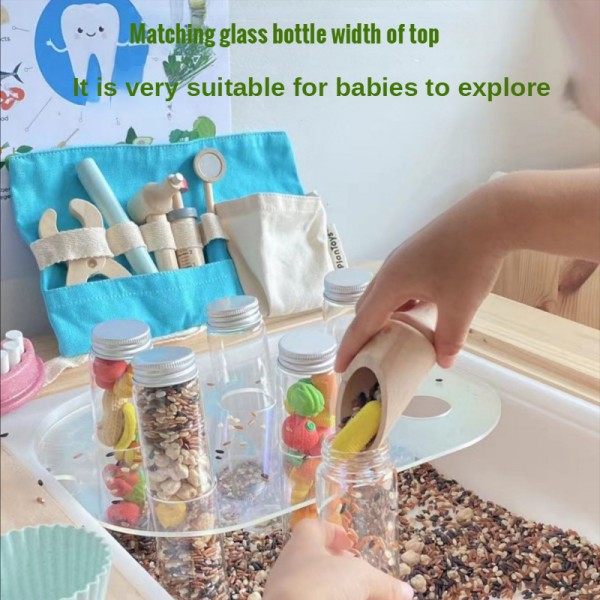 Children's Table Brushing Game Set Sensory Tabletop Game Customized Transformation Early Education Toys Montessori Wooden Toys