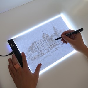 A5 Led Drawing Copy Pad 3 Level Dimmable Board Table Animation Painting Educational Toys Adjustable Light Notepad For Children