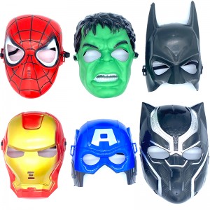 New Marvel Avengers 3 The Avengers Action Figure Toys Superhero Masks Spiderman Iron Man Hulk Cartoon Party Mask Cosplay Mask