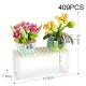 Building Block Bouquet Kids DIY Assembly Toy Set Flower Brick Model Home Decor Collection Construction Toy Kids Gift