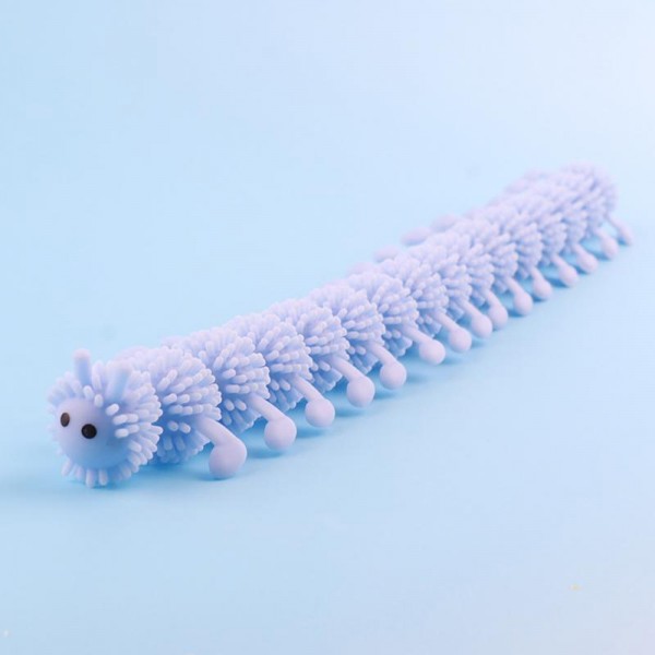 1pc 16 Knots Caterpillar Relieves Stress Toy Physiotherapy Releases Stress Toys Personalized Gift Squeeze Relax Toys Kids Adults