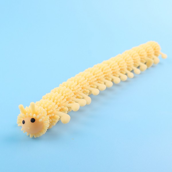 1pc 16 Knots Caterpillar Relieves Stress Toy Physiotherapy Releases Stress Toys Personalized Gift Squeeze Relax Toys Kids Adults