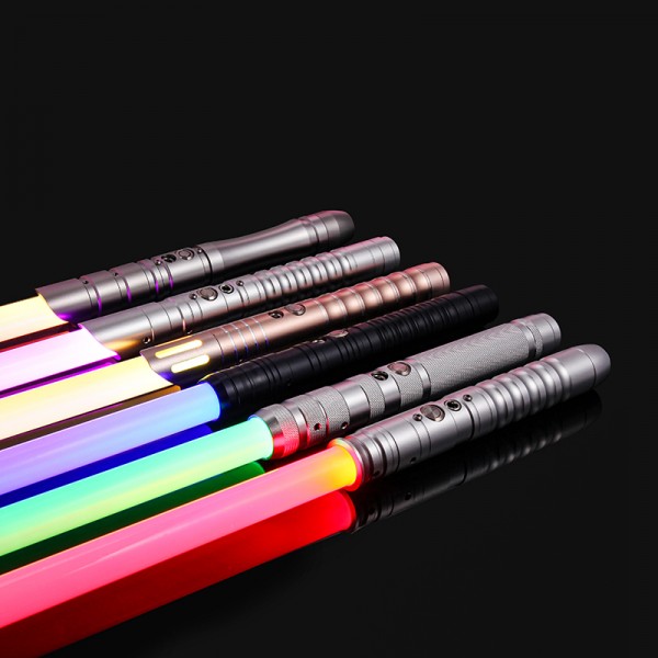 RGB Metal Lightsaber Laser Sword Toys Light Saber Espada Brinquedos Sabre De Luz Juguetes Kpop Lightstick Zabawki Oyuncak