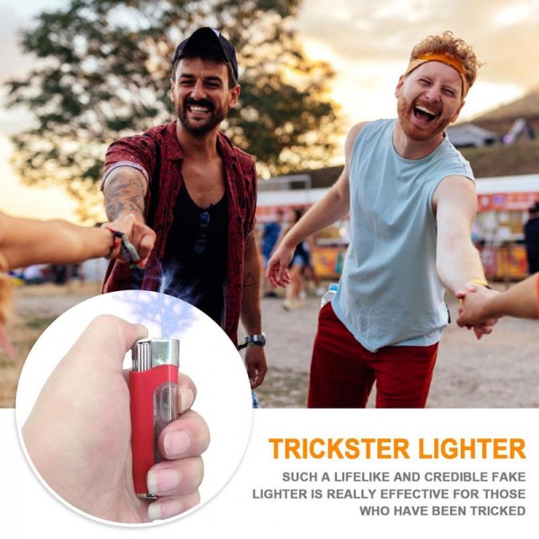 Electric Shock Lighter Tricky Toys Shake Hands To Frighten Stress Relief Toys Fun Tricky Props Halloween Scare Prank Gift