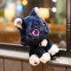 25cm Game Genshin Black Cat Fluffy Impact Wanderer Pet Plush Toys Scaramouche Cat Cosplay Doll Soft Stuffed Pillow Gift For Kids