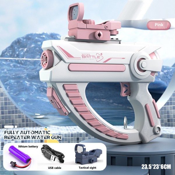 Electric Water Gun Glock Airsoft Pistol Guns High Pressure Full Automatic Shooting Water Beach Toy For Kids Children Boys Girls