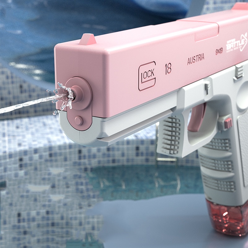 Glock-Electric-Repeater-Water-Gun-Children39s-Toy-Automatic-Sprinkler-Water-Sque